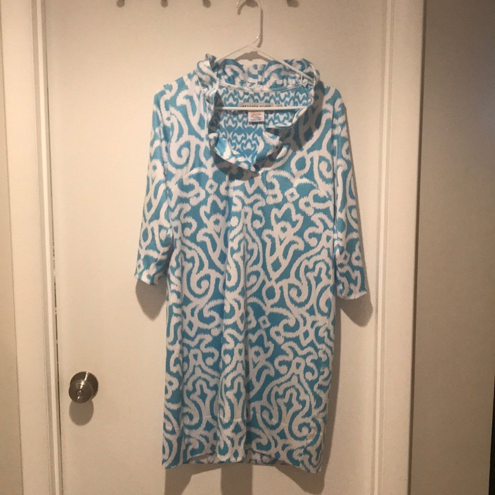 Gretchen Scott  light blue dress